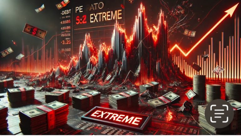 S&P 500 P/E ratio in near record territory