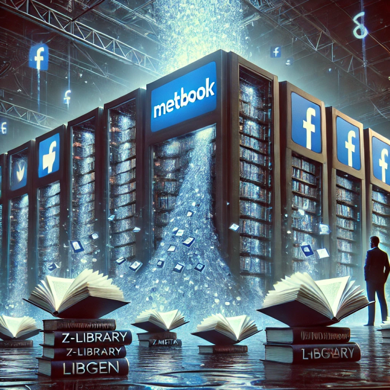 Meta AI using content from LibGen and Z-Library?