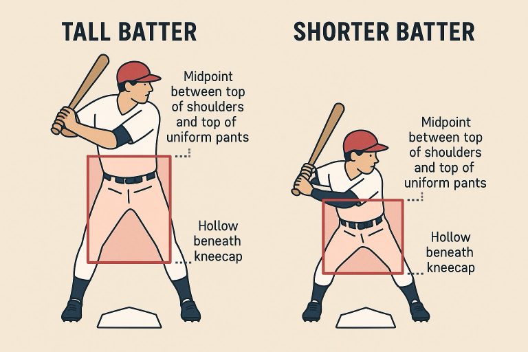 Determining the strike zone