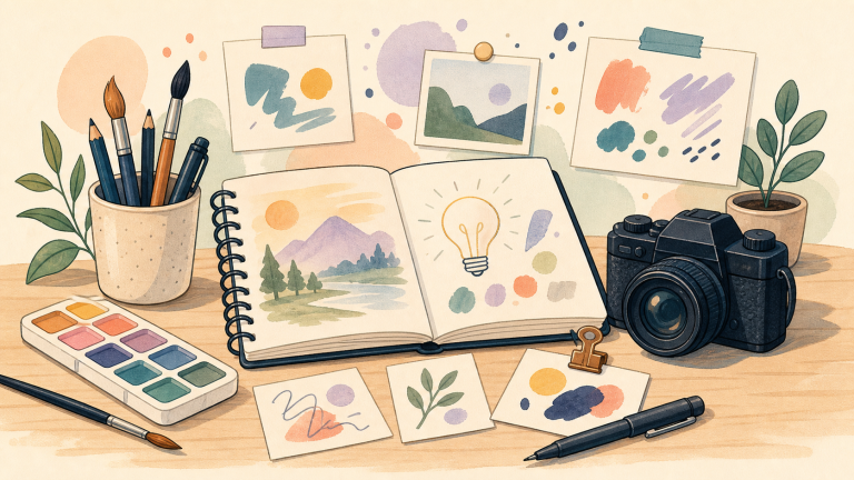 Creative Projects blog card illustration